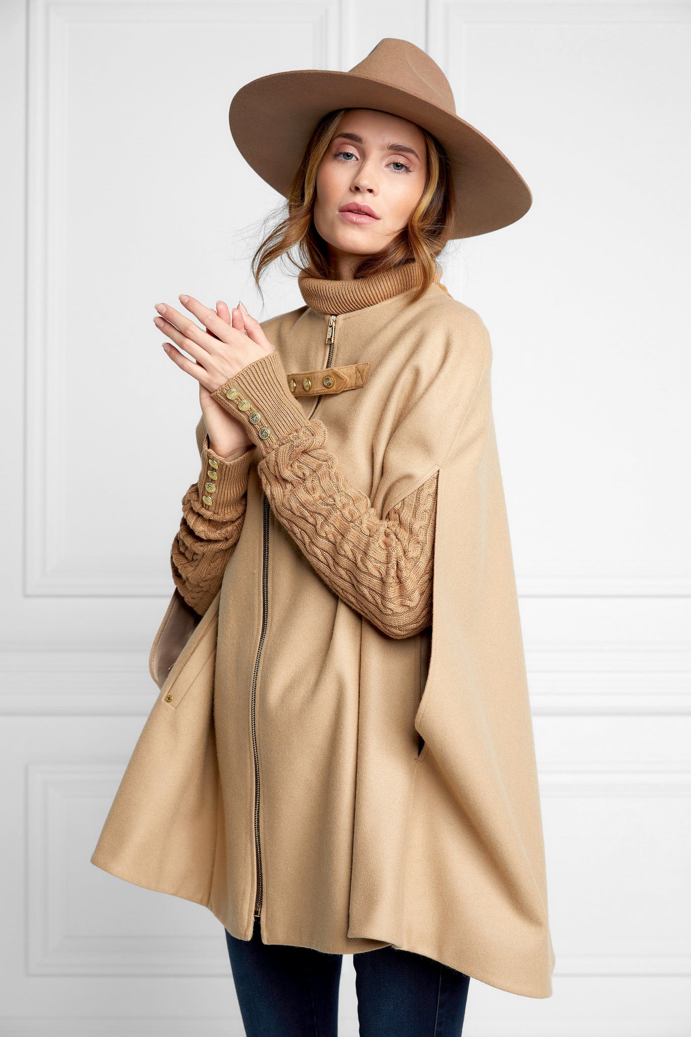 The Jessica Wool Hat (Taupe)