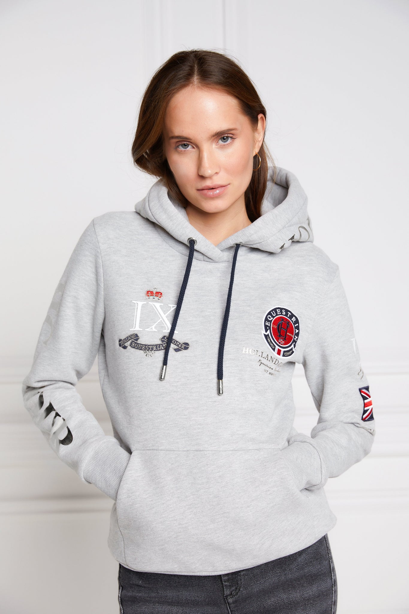 Team Hoodie Pull On (Grey Marl)