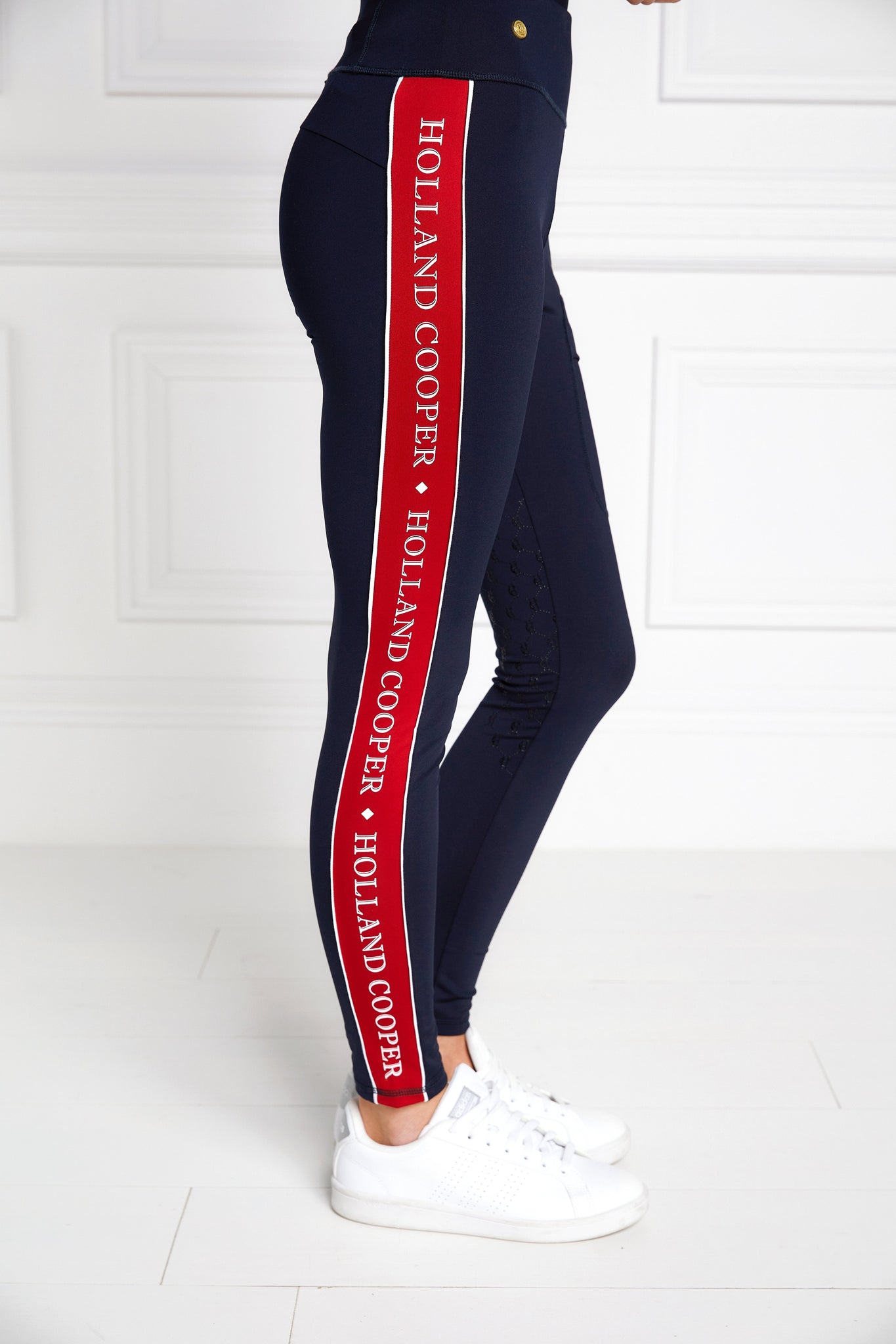 Tour Panel Leggings (Ink Navy Red)