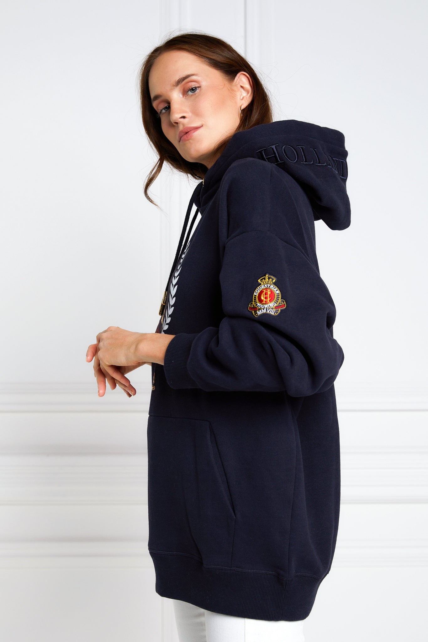 Heritage Laurel One Size Hoodie (Ink Navy)