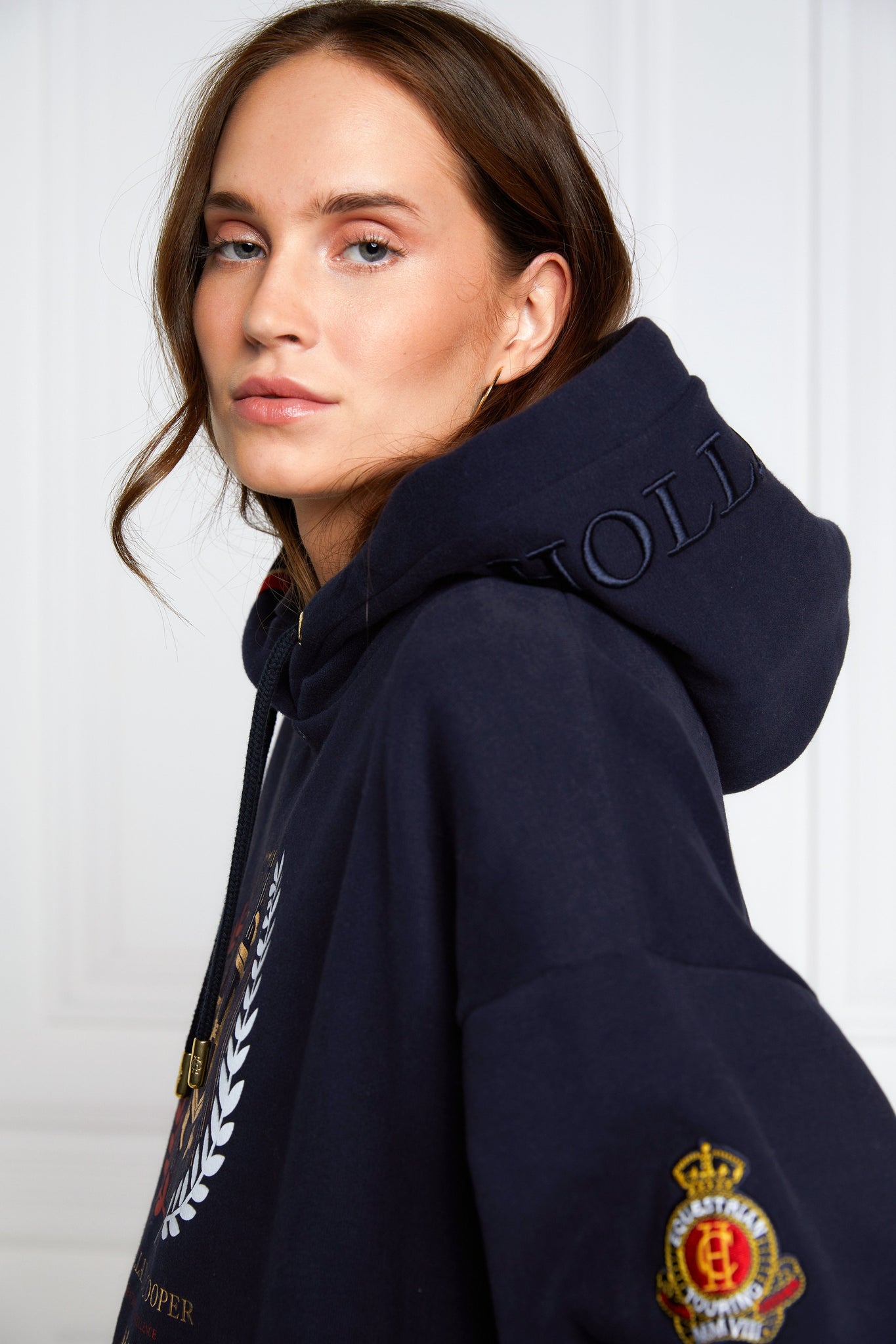 Heritage Laurel One Size Hoodie (Ink Navy)