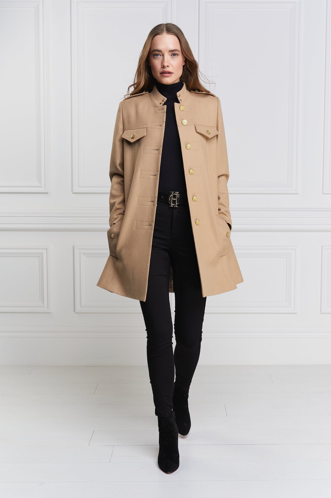 Highbury Cape Coat (Camel)