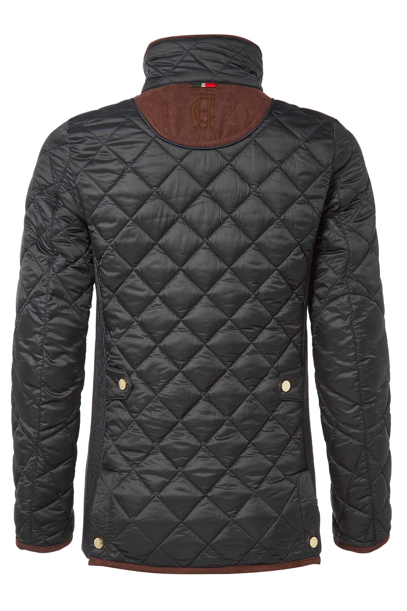 Diamond Quilt Jacket (Black)