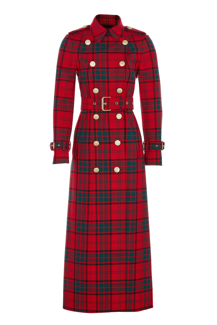 The Red Tartan Look