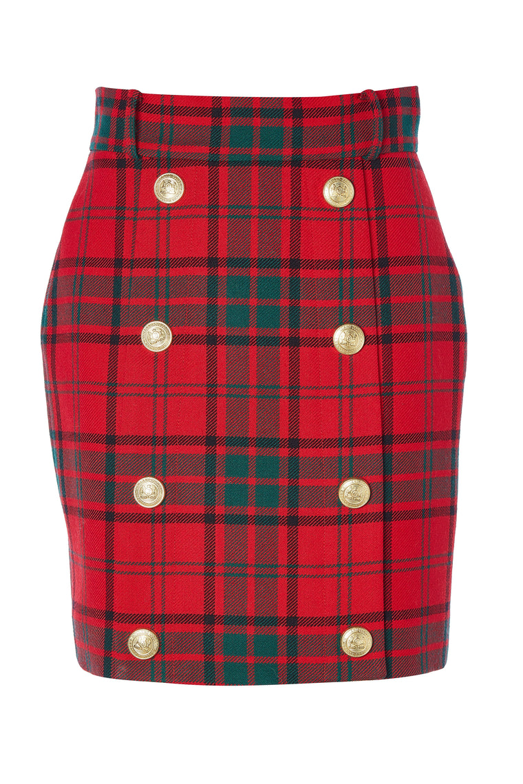 The Red Tartan Look