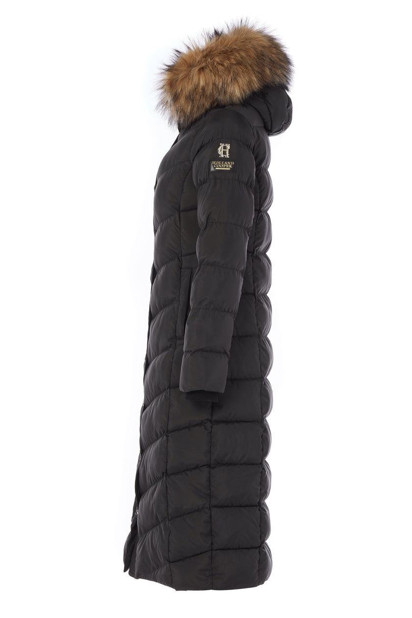 Longline Glacier Puffer (Black)