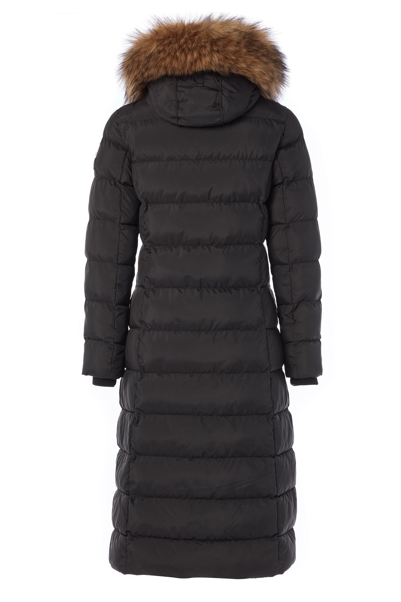 Longline Glacier Puffer (Black)