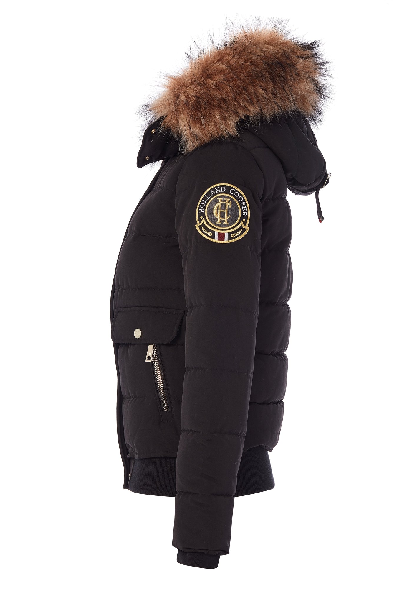 Ventina Puffer (Black)