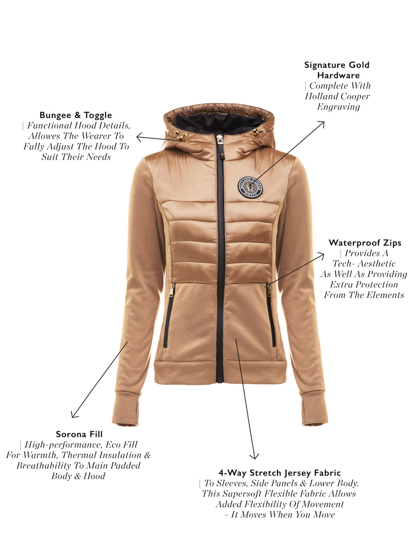 Hybrid Shell Jacket (Cappuccino)