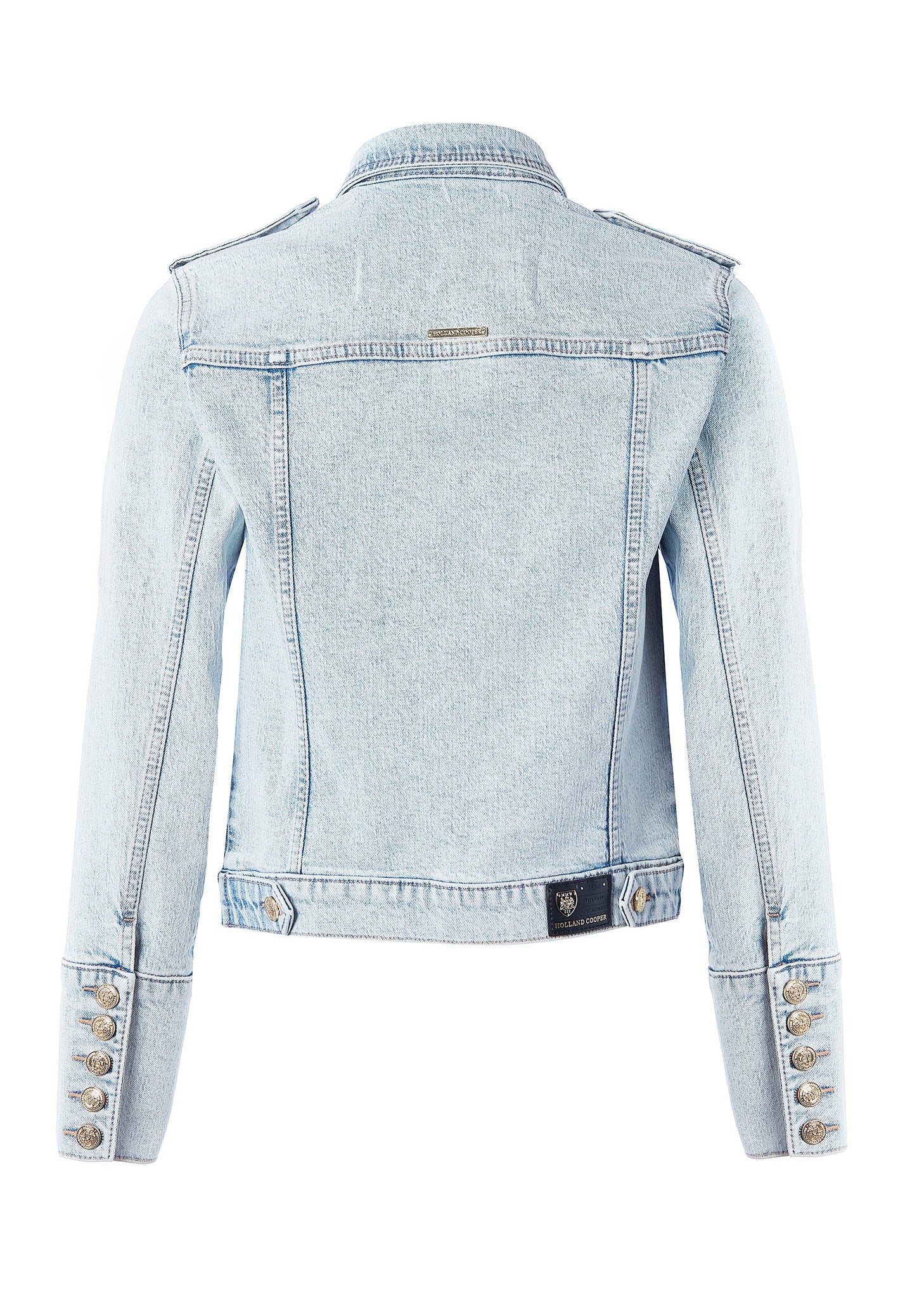 Iconic Denim Jacket (Light Stone Wash)