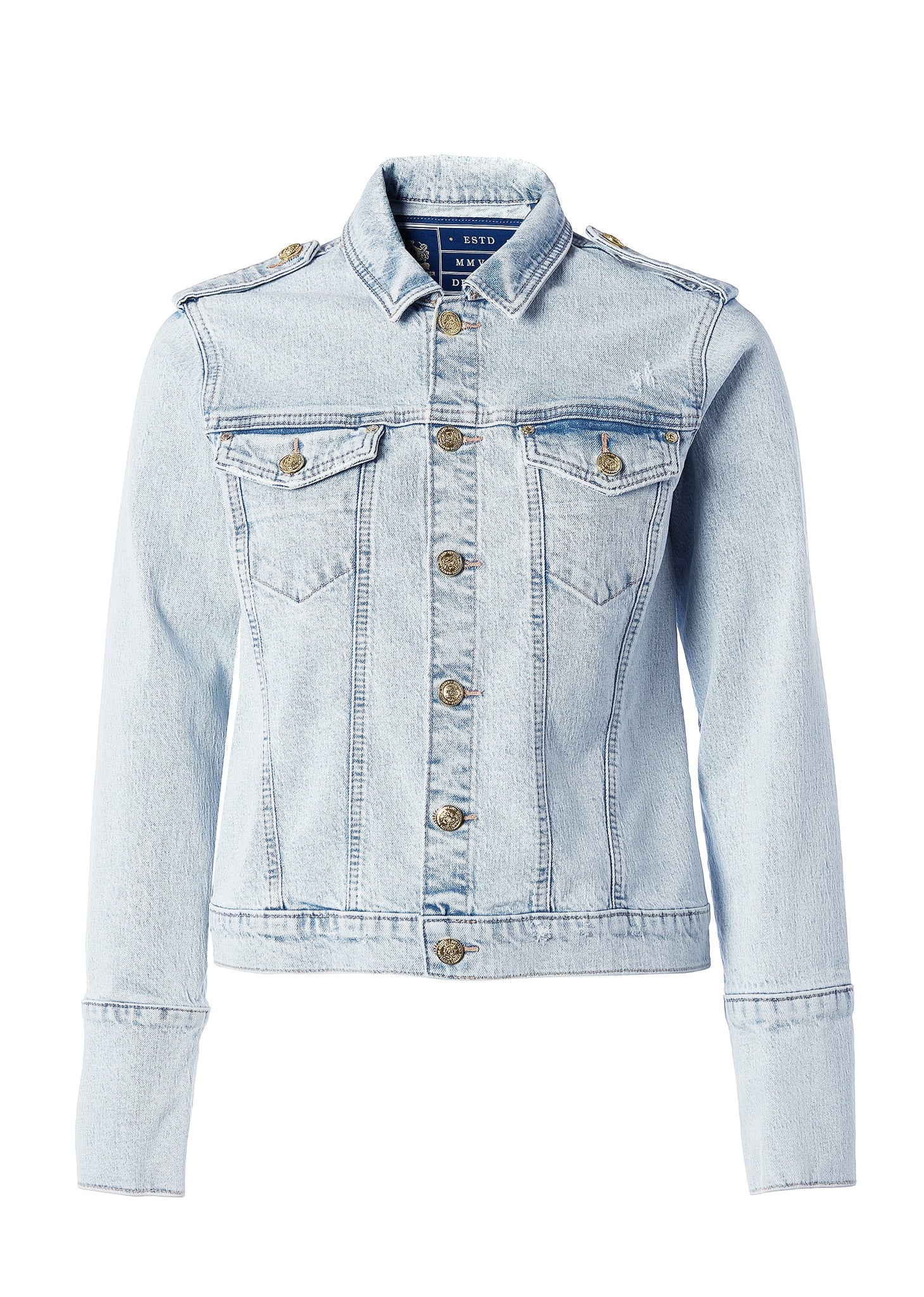 Iconic Denim Jacket (Light Stone Wash)