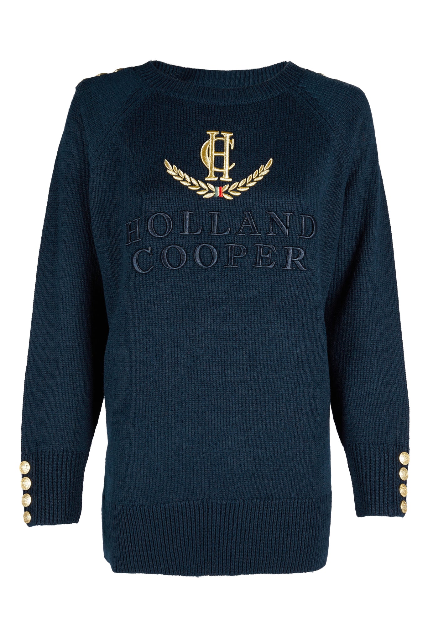 Iconic Logo Knit (Ink Navy)