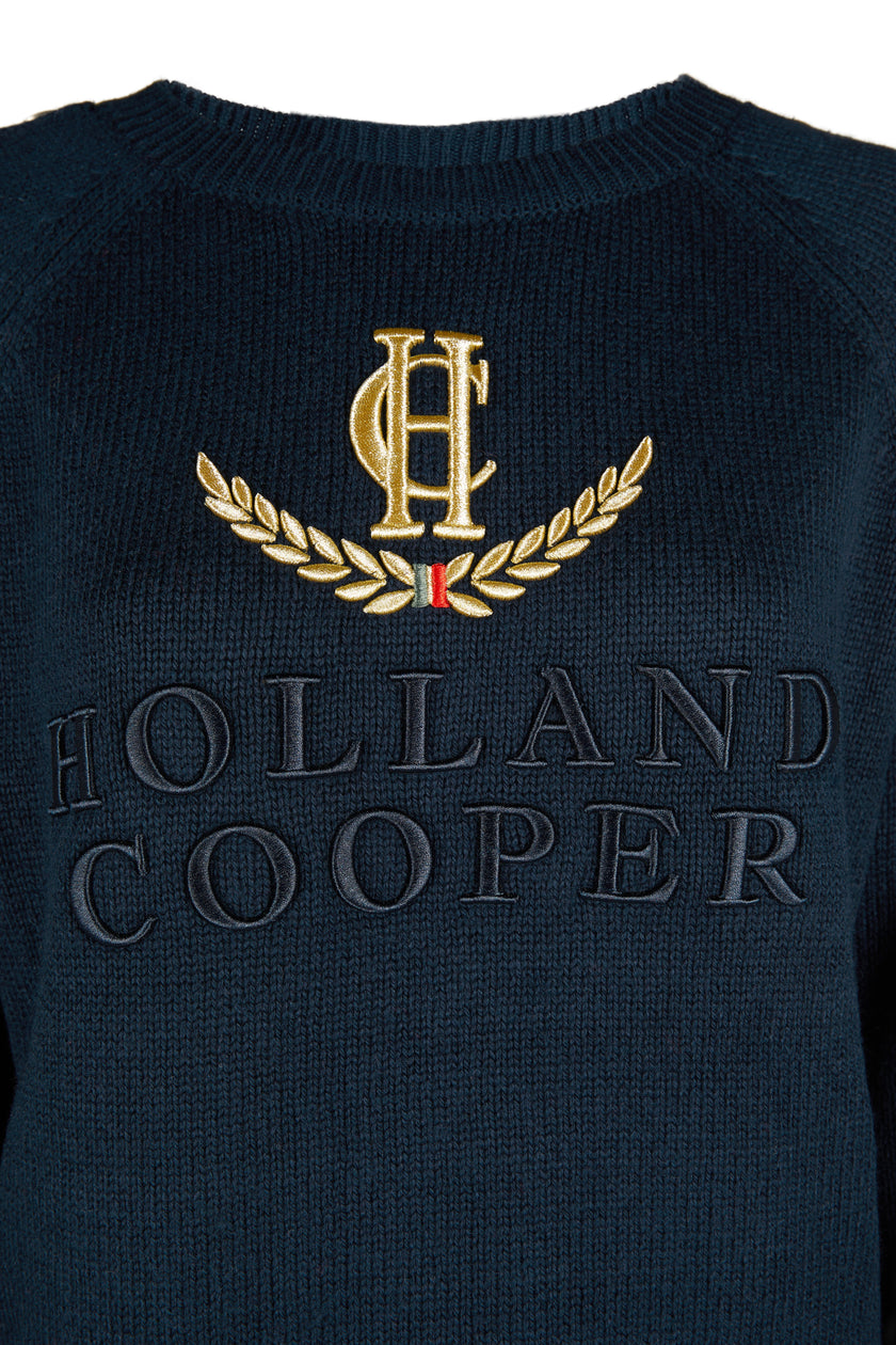 Iconic Logo Knit (Ink Navy)