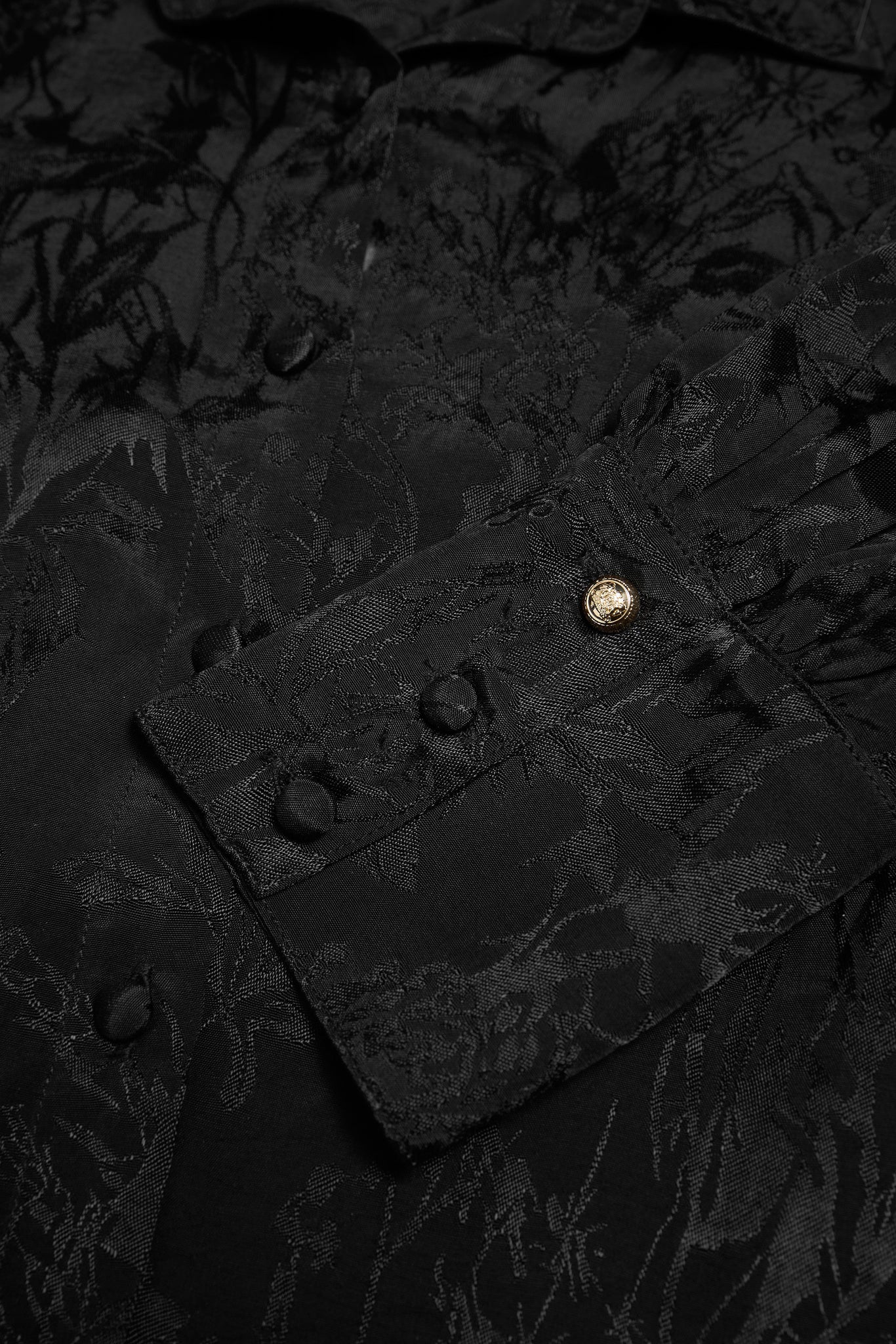 Iona Shirt (Black Jacquard)