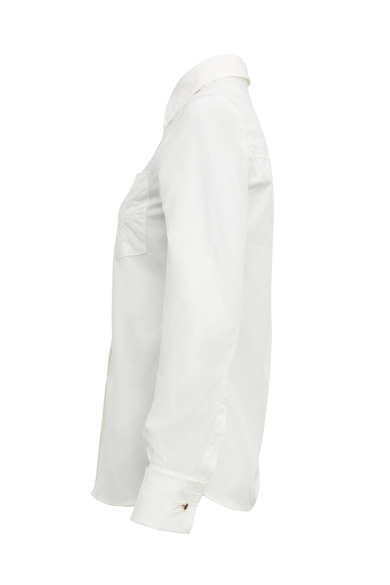 Isabella Poplin Shirt (White)