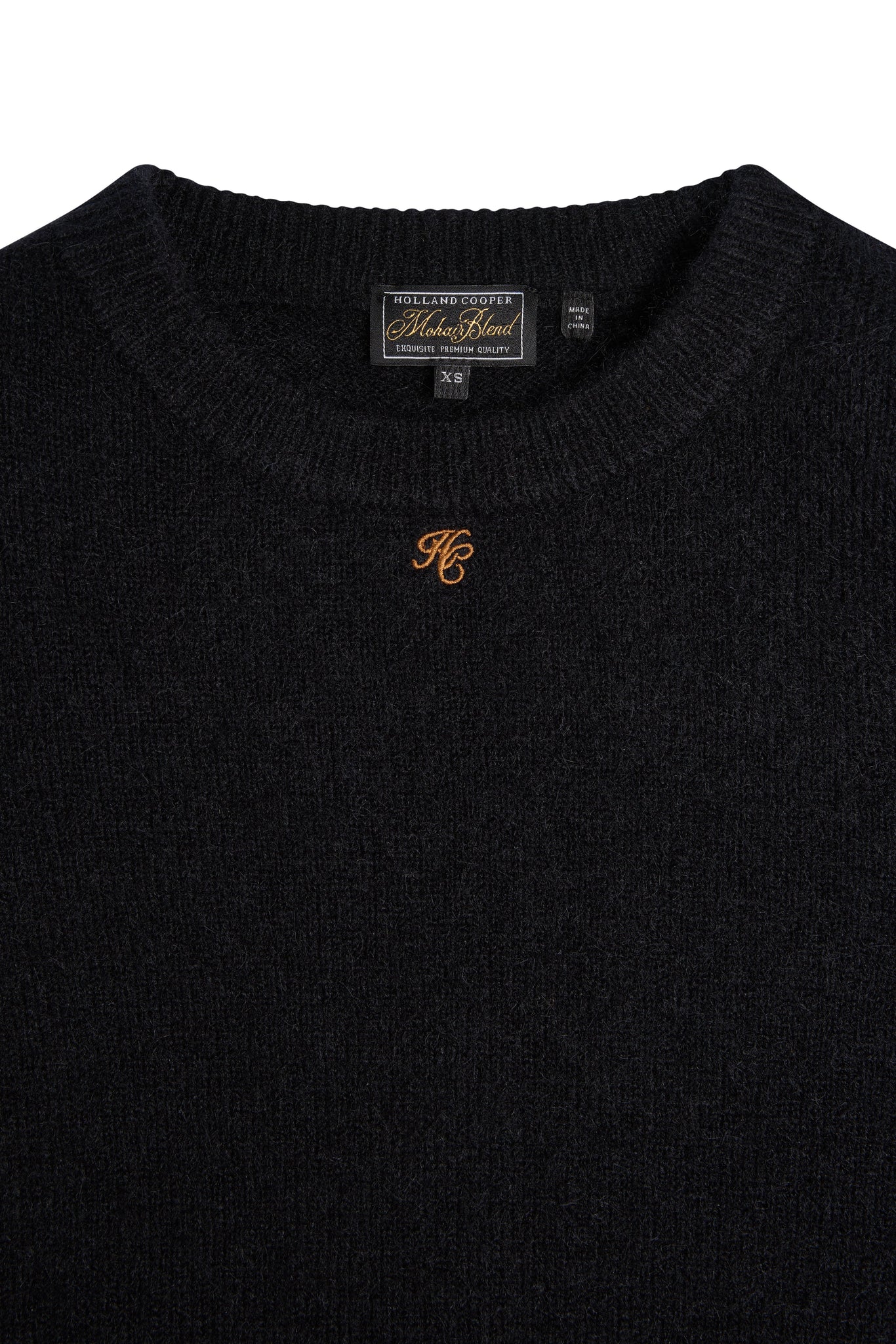 Isla Crew Neck Knit (Black)