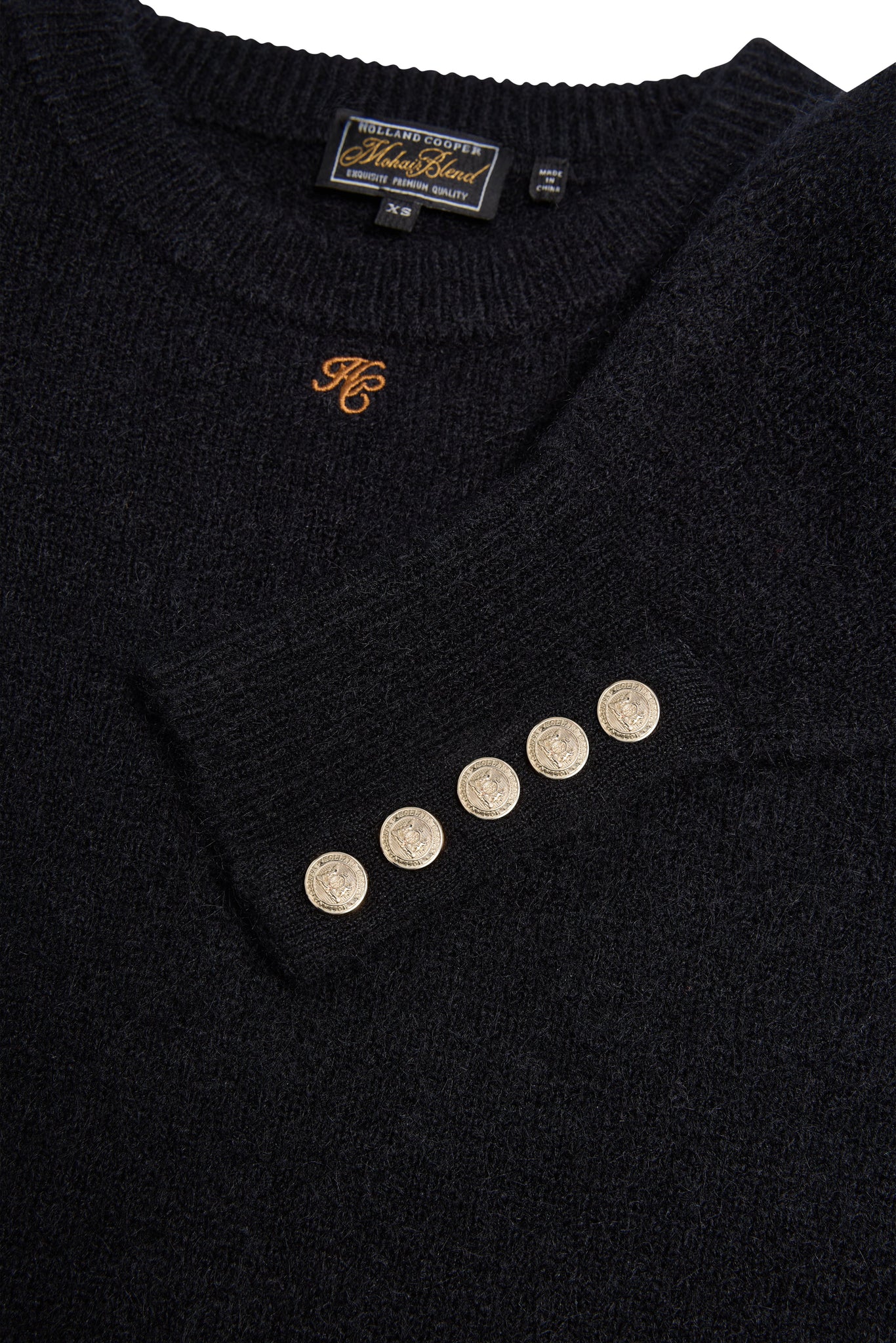 Isla Crew Neck Knit (Black)