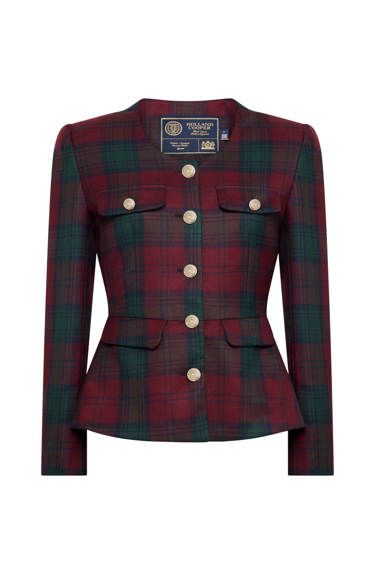 The Paris Mulberry Tartan Look