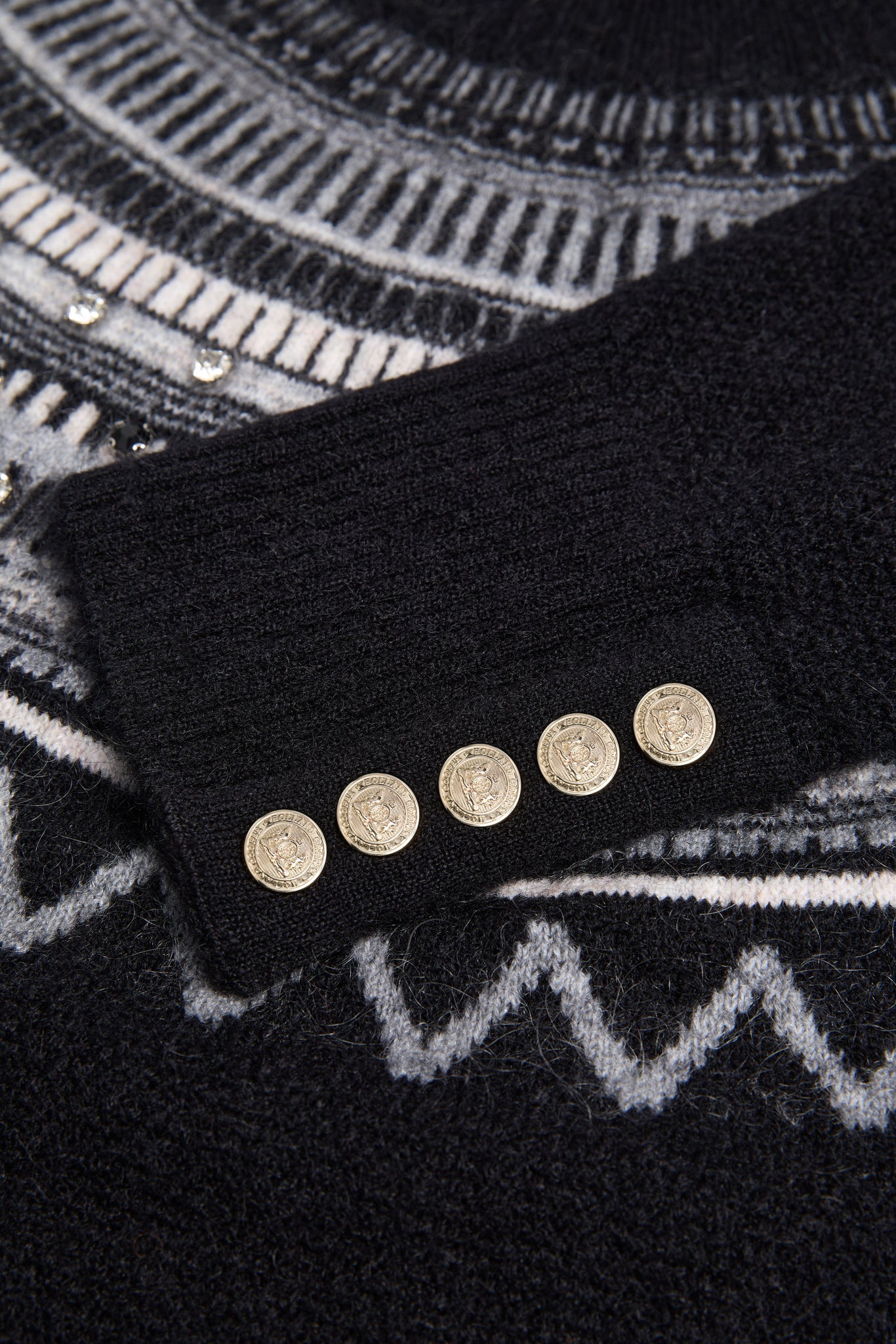 Jasmine Crew Neck Knit (Black)