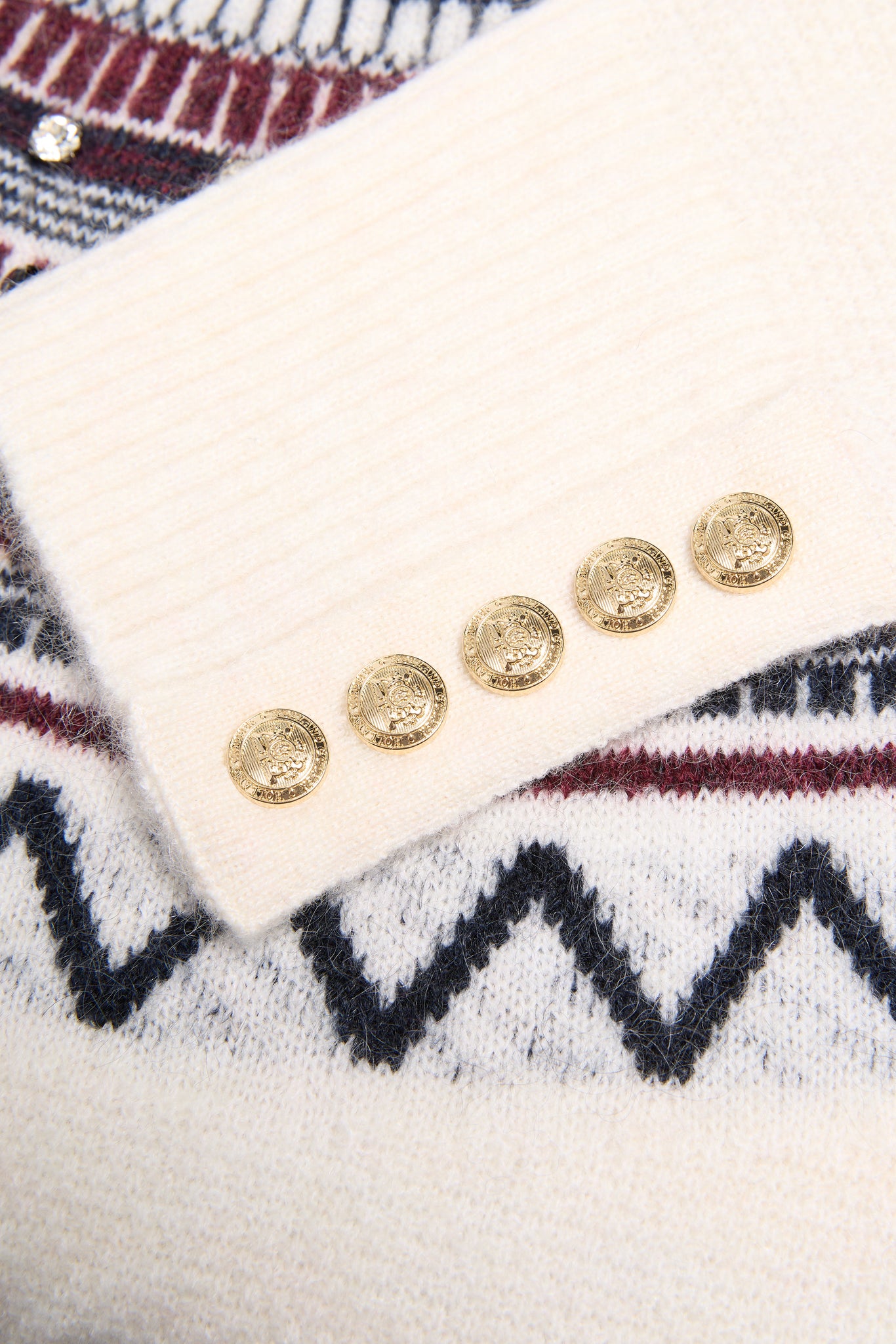 Jasmine Crew Neck Knit (Natural)