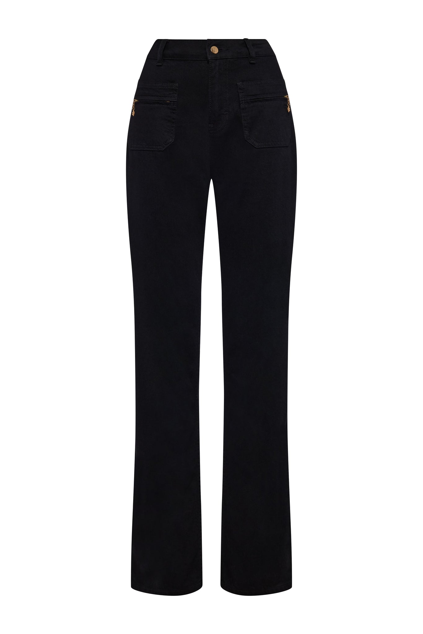 Jessica Straight Jean (Black)