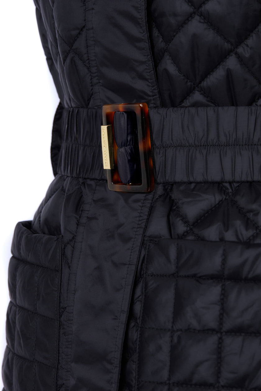 Juliana Belted Gilet (Black)