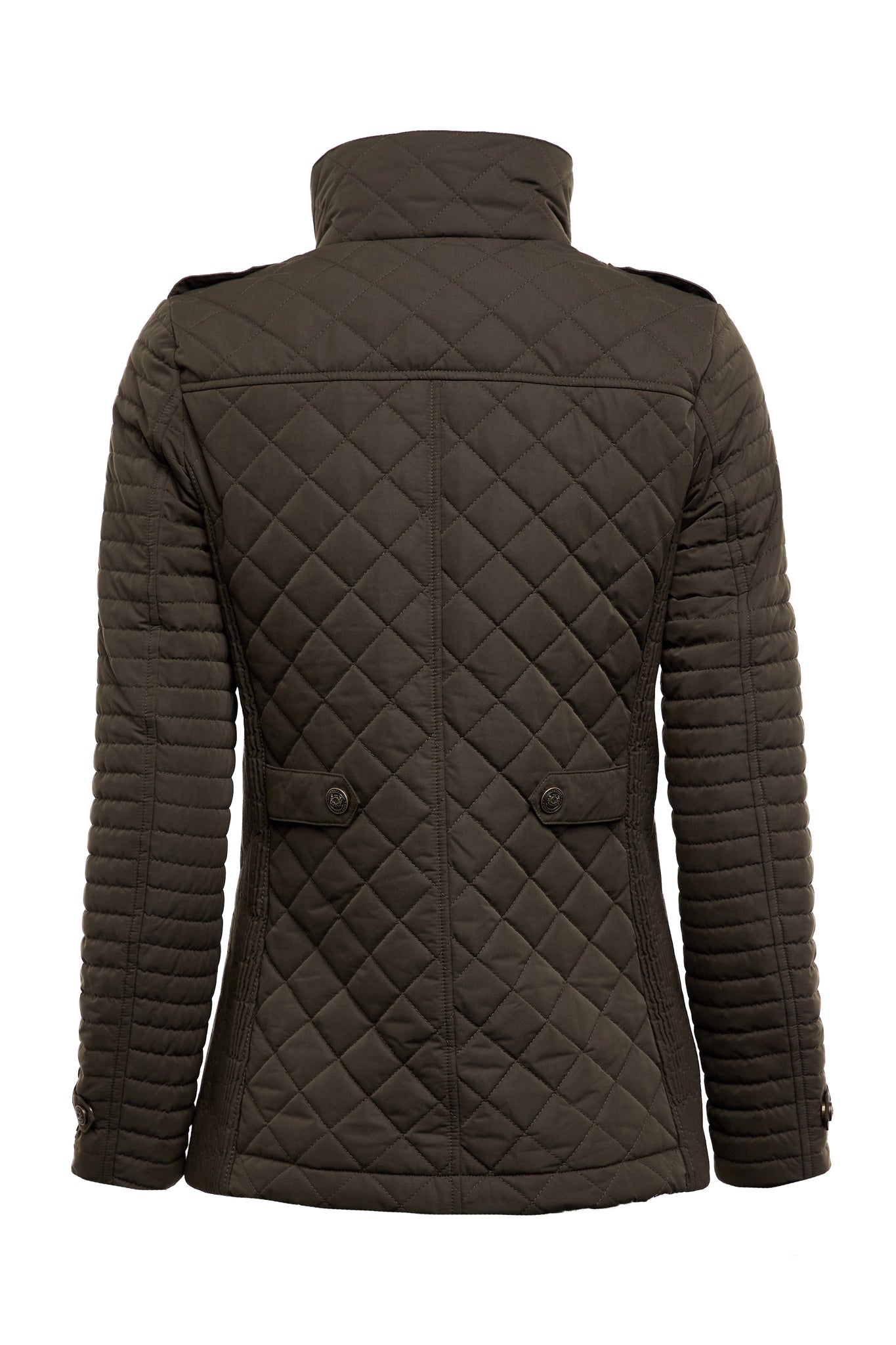 Juliana Quilted Jacket (Khaki)