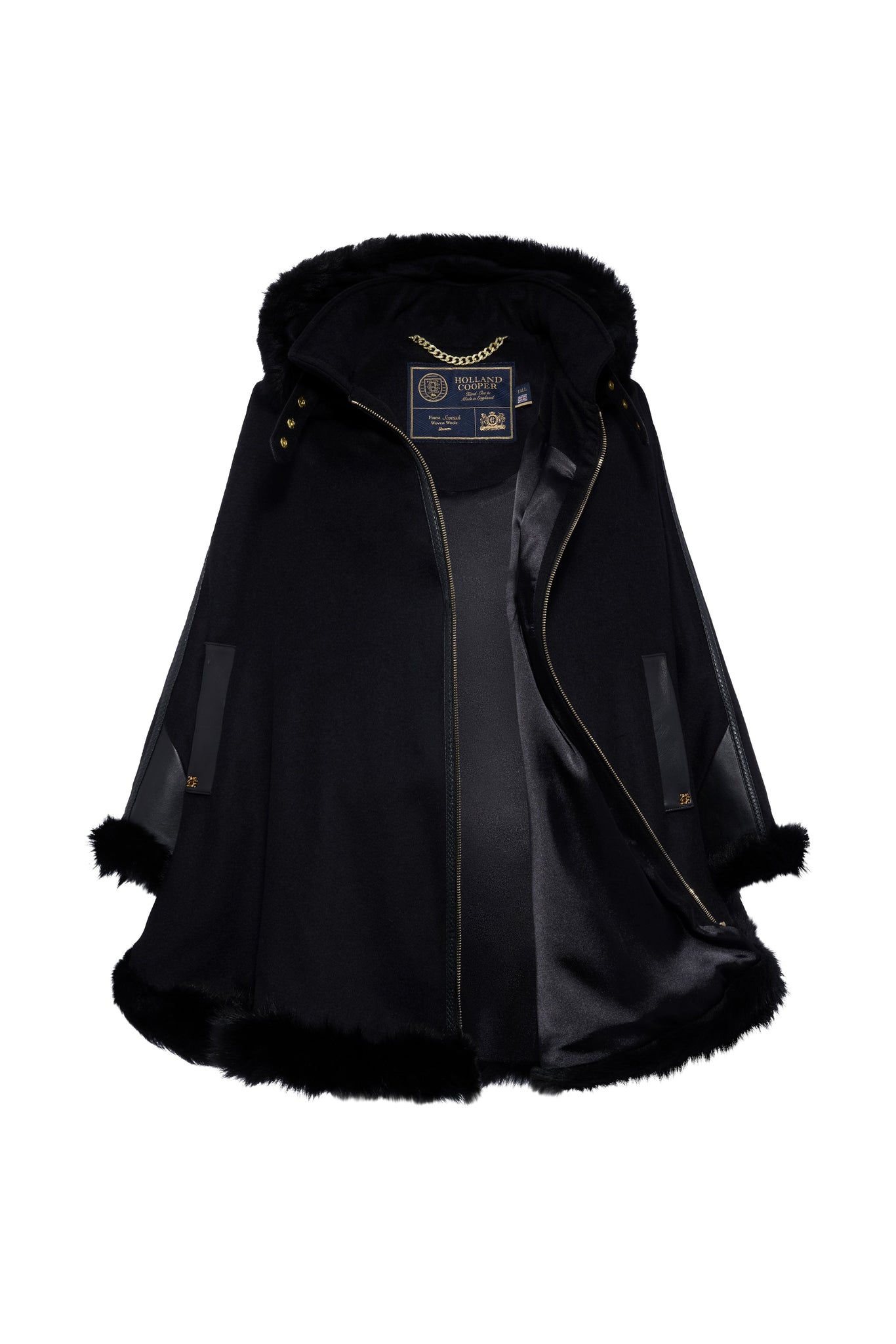 Kensington Gold Label Cape (Soft Black)