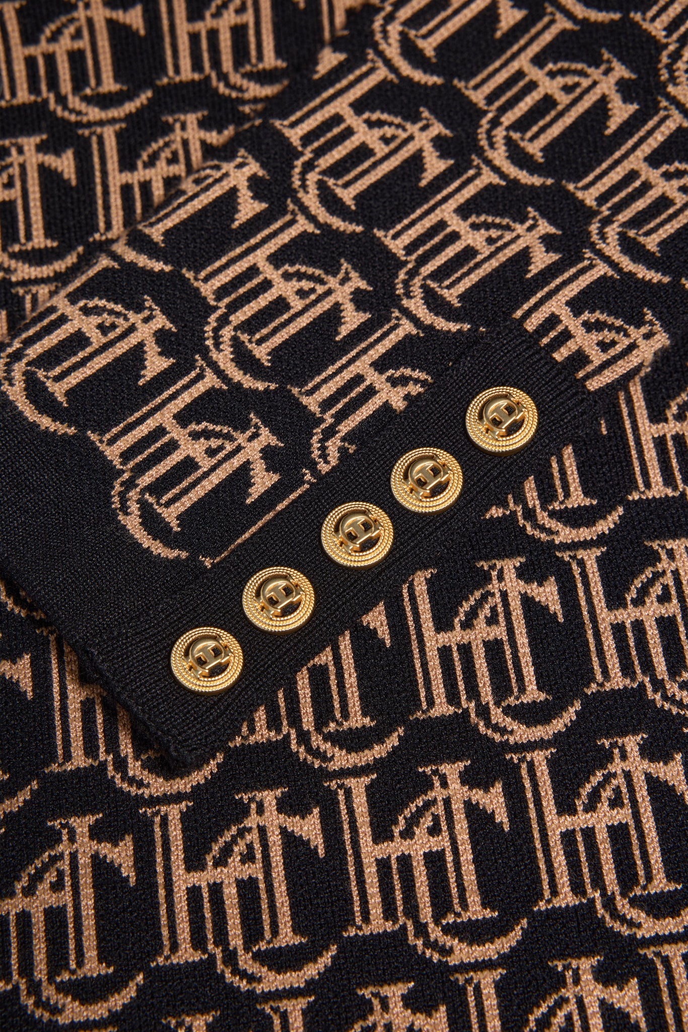 Kensington Micro Jacquard Dress (Black)