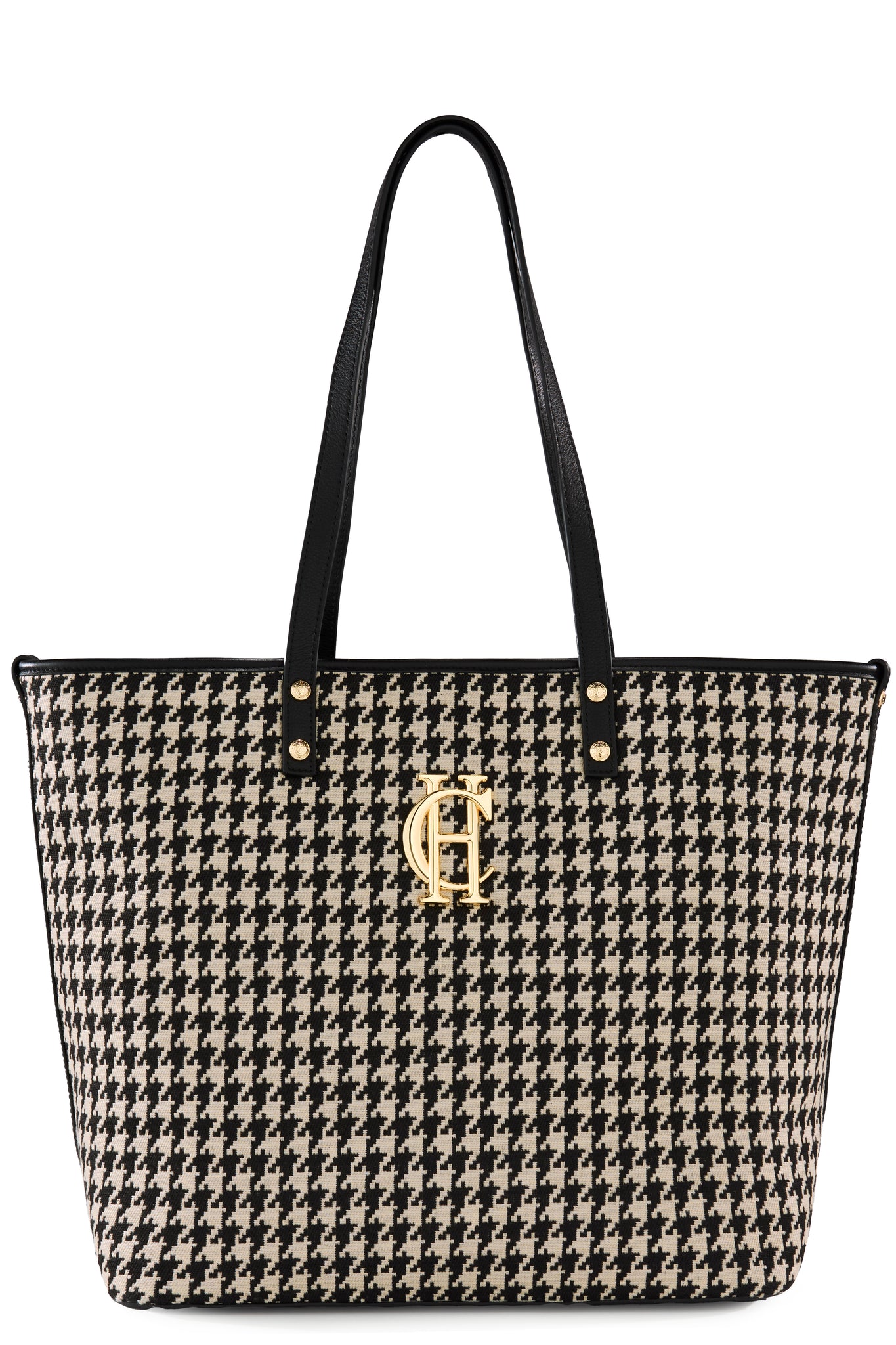 Kensington Tote Bag (Classic Houndstooth)