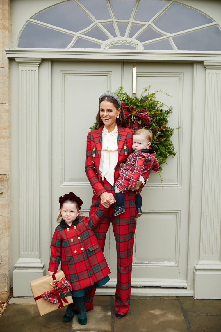 The Red Tartan Suit