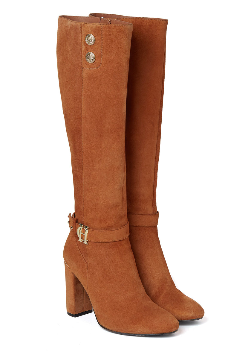 Marlborough Knee Boot (Tan)