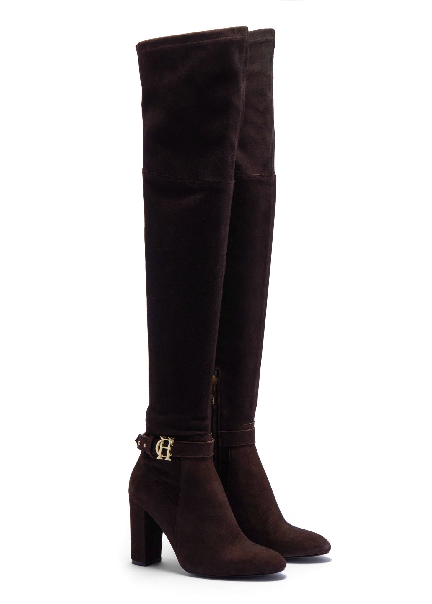 Sloane Over The Knee Boot (Chocolate)