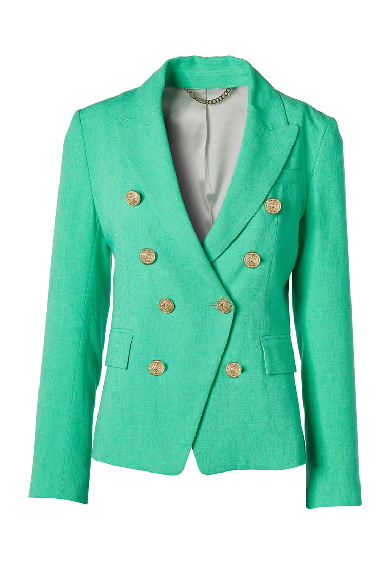 The Jade Linen Suit