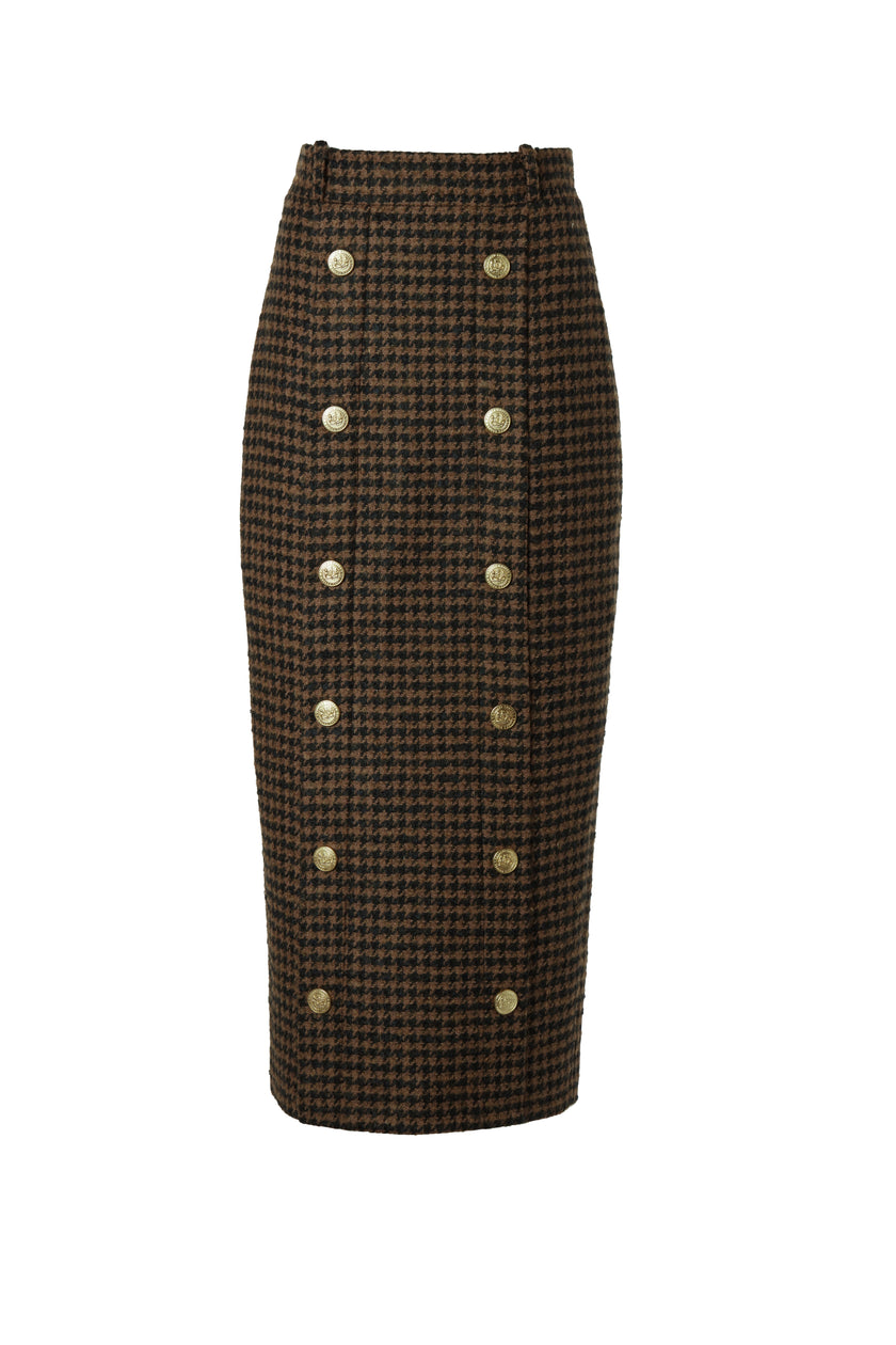 The Chocolate Houndstooth Suit