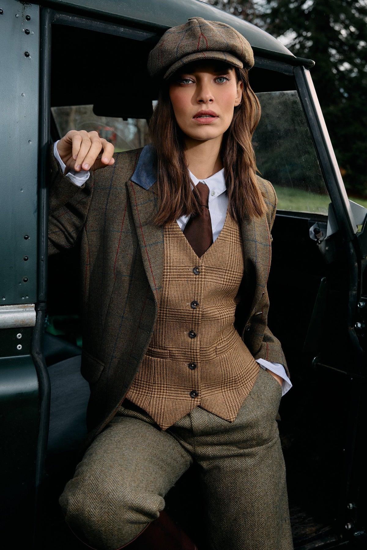 Baker Boy Cap (Glen Green)