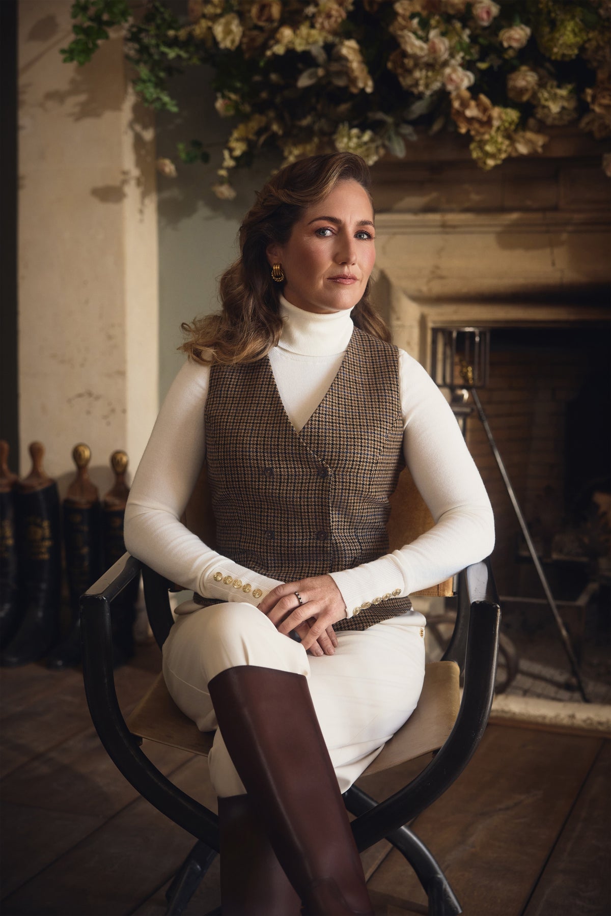 Laura Collett's Abbot Check Tweed Look