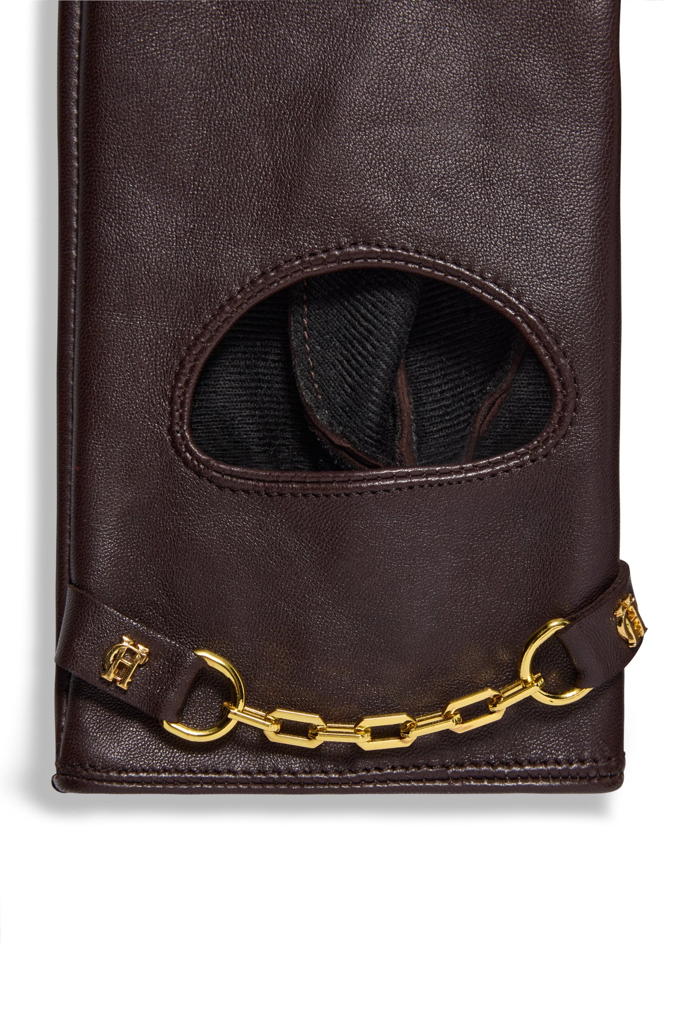 Leather Driving Gloves (Chocolate)