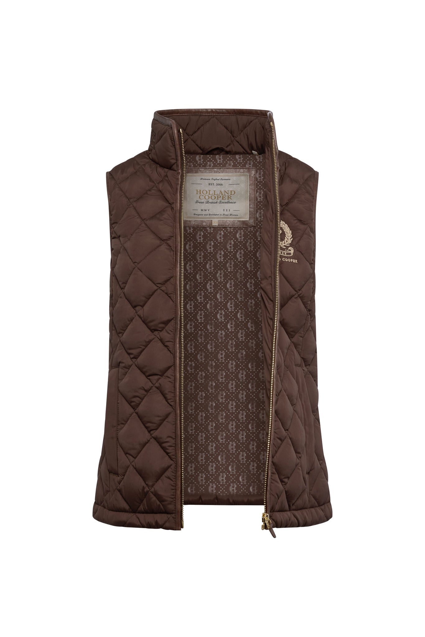 Lightweight Country Gilet (Chocolate)