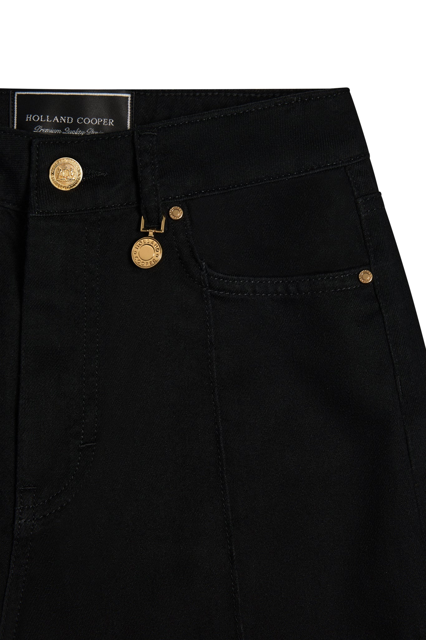 Lily Wide Leg Jean (Black)