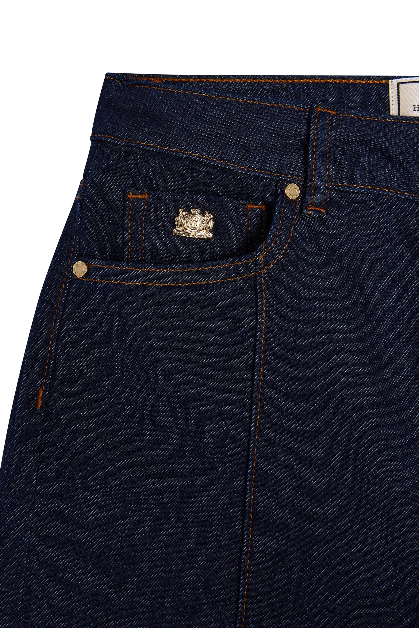 Lily Wide Leg Jean (Clean Indigo)