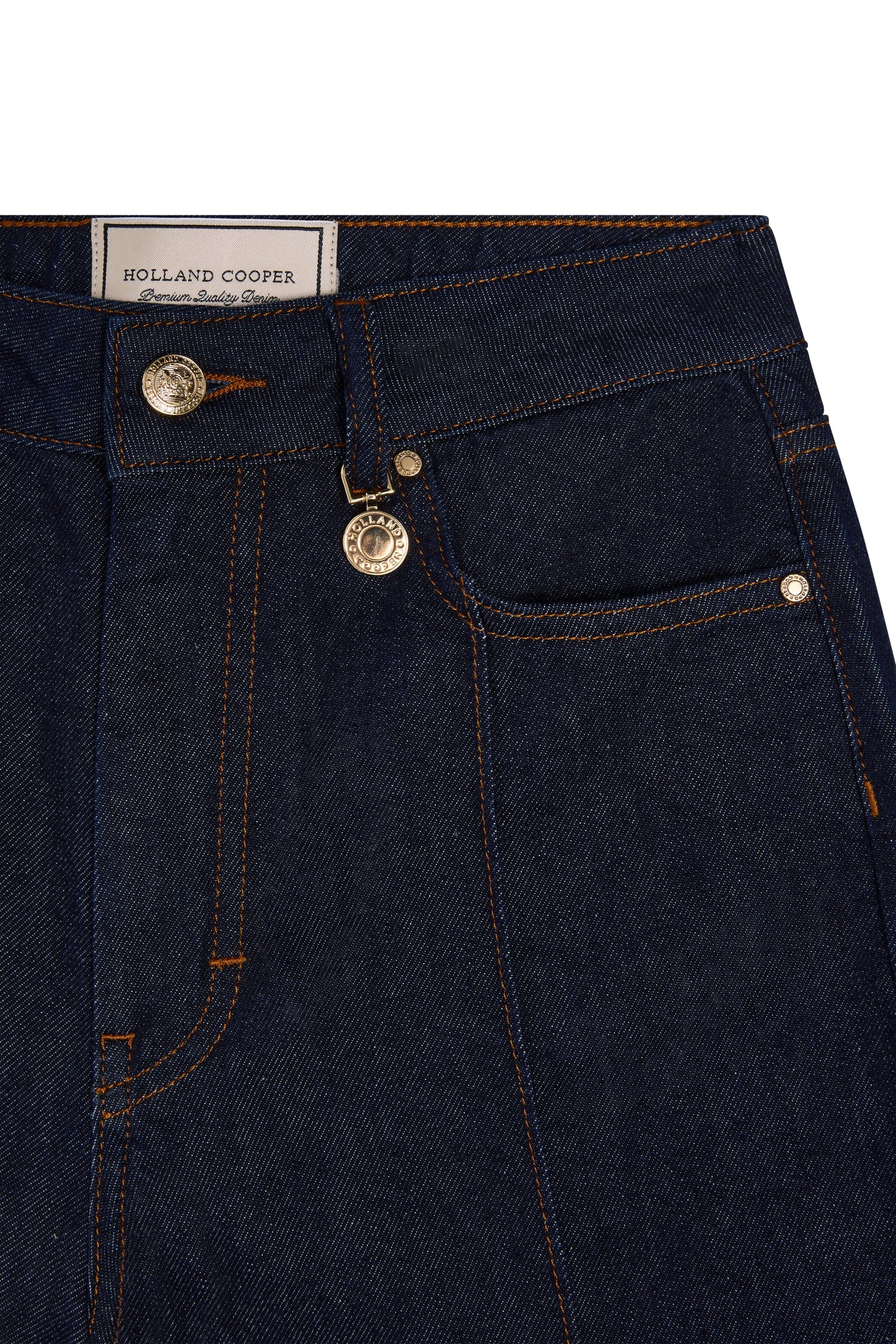 Lily Wide Leg Jean (Clean Indigo)