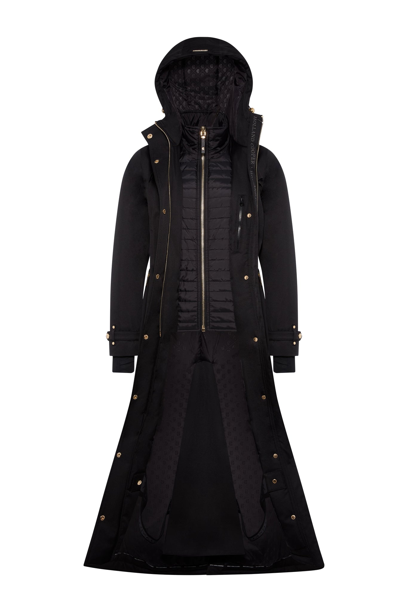 Longline Training Coat (Black)