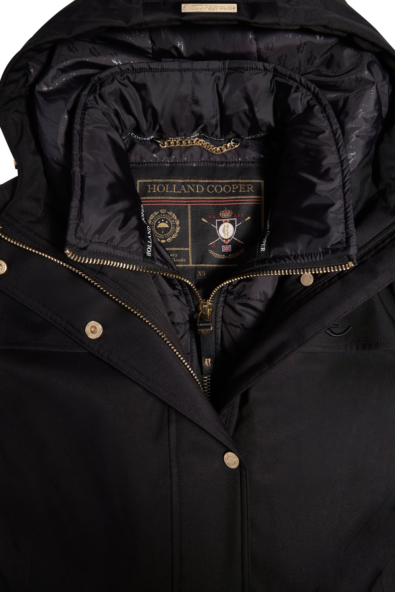 Longline Training Coat (Black)