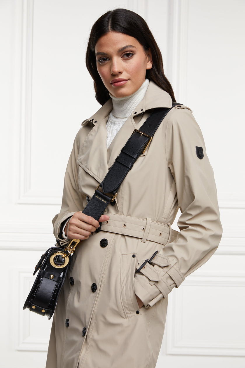 Full Length Kendal Waterproof Trench Coat (Stone)