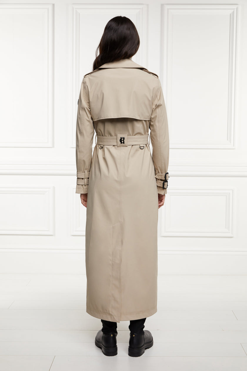 Full Length Kendal Waterproof Trench Coat (Stone)