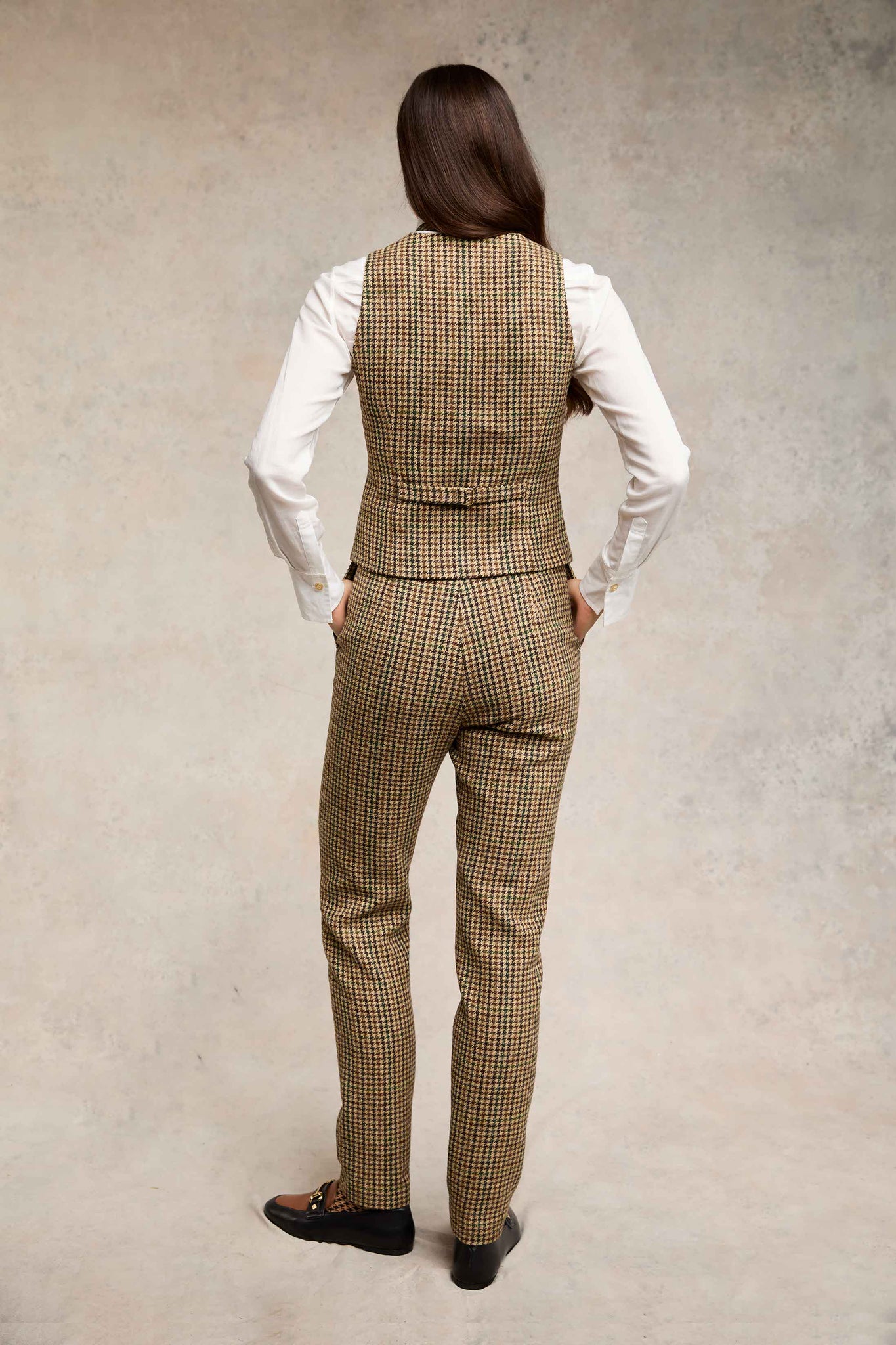 Hampton Waistcoat (Hailes Green Tweed)