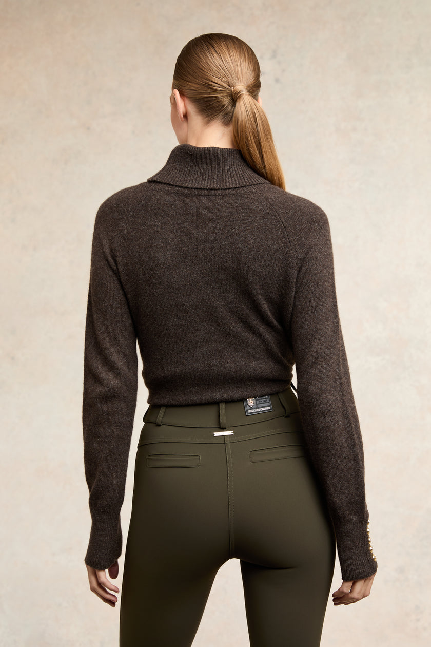 Contour Trouser (Dark Olive)