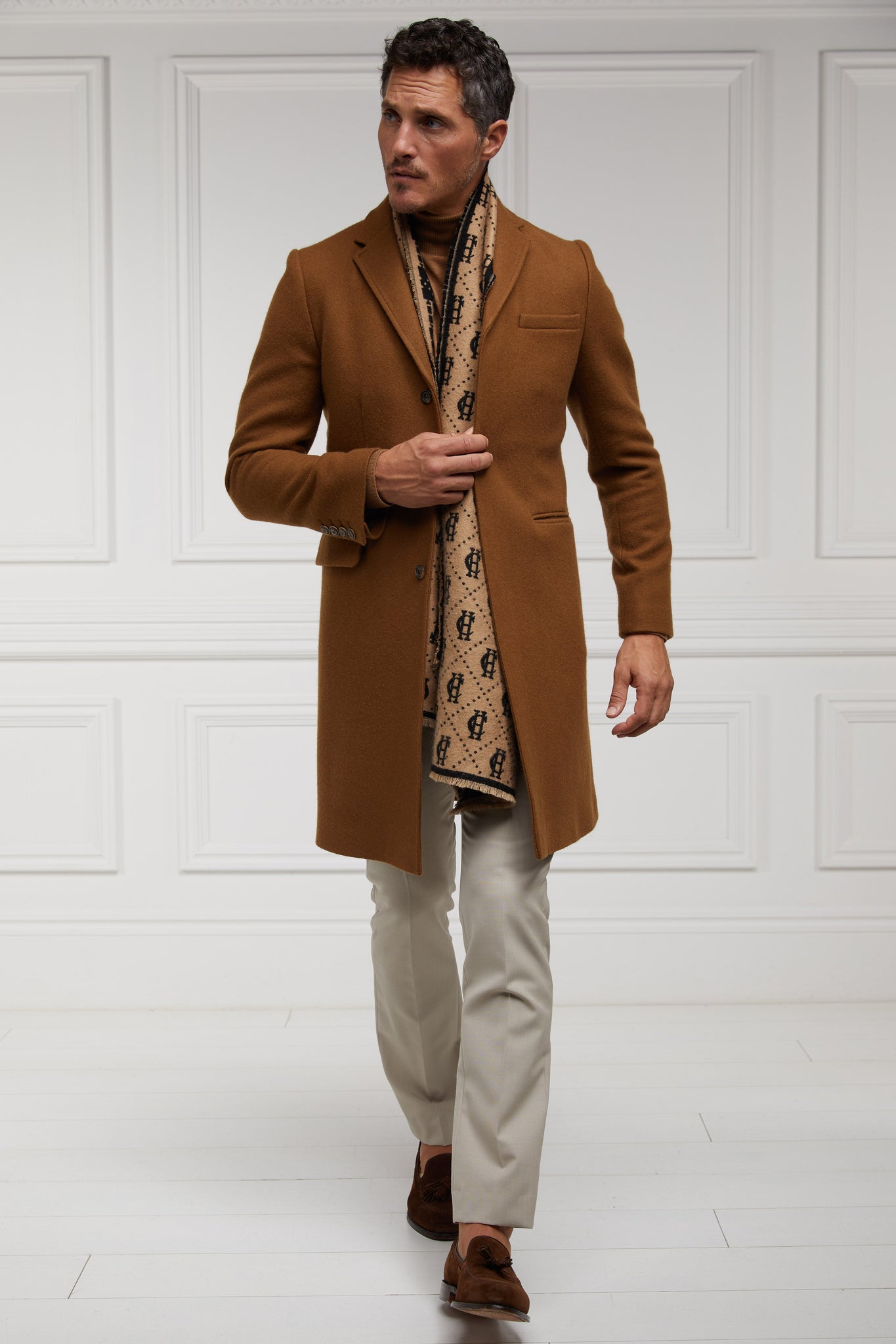 The Cheltenham Coat (Dark Camel)