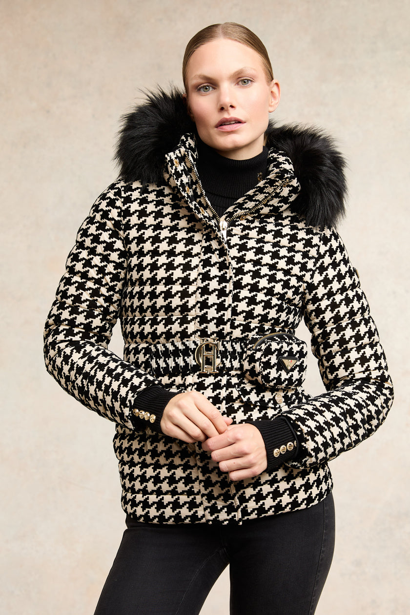 Moritz Jacket (Ecru Houndstooth)